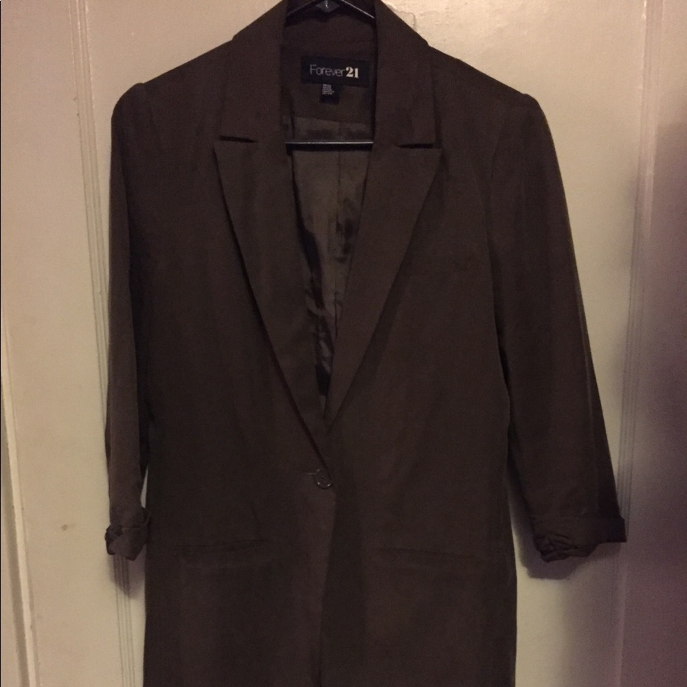 Green blazer